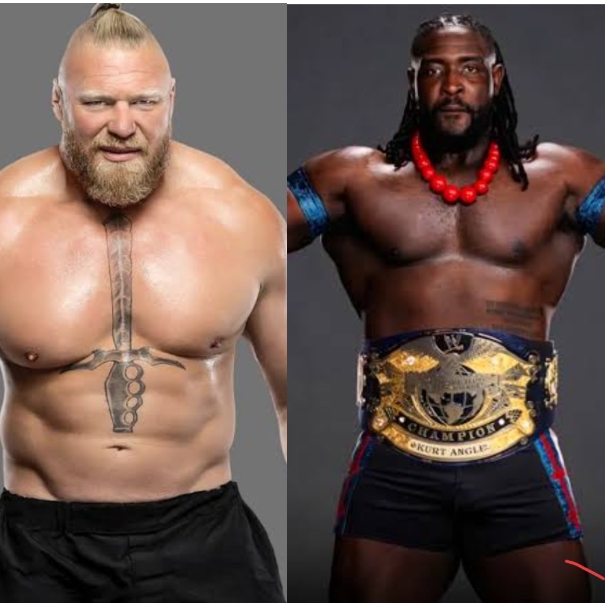 BREAKING NEWS: NIGERIAN PROFESSIONAL WRESTLER KNOCKS OUT, RETIRES LEGENDARY WRESTLER BROCK LESNAR AT WRESTLANIA 42